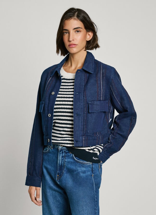 Pepe Jeans cazadora denim fit regular