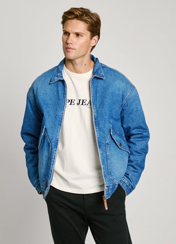 Pepe Jeans cazadora denim fit relaxed