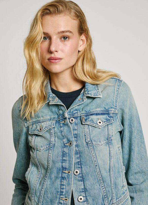 Pepe Jeans Cazadora Denim Fit Slim