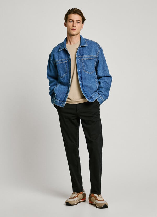 Pepe Jeans Cazadora Denim Reversible Fit Relaxed