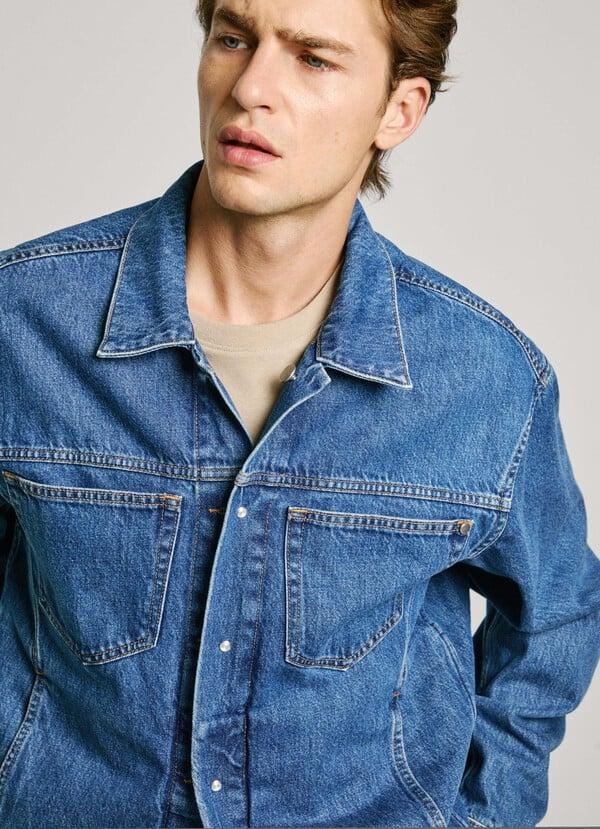 Pepe Jeans Cazadora Denim Reversible Fit Relaxed