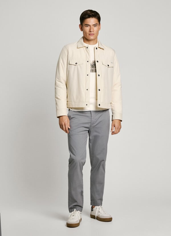 Pepe Jeans Chaqueta Acolchada Cierre Abotonado