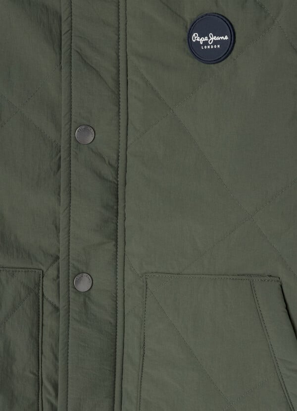 Pepe Jeans Chaqueta Acolchada Cuello Alto