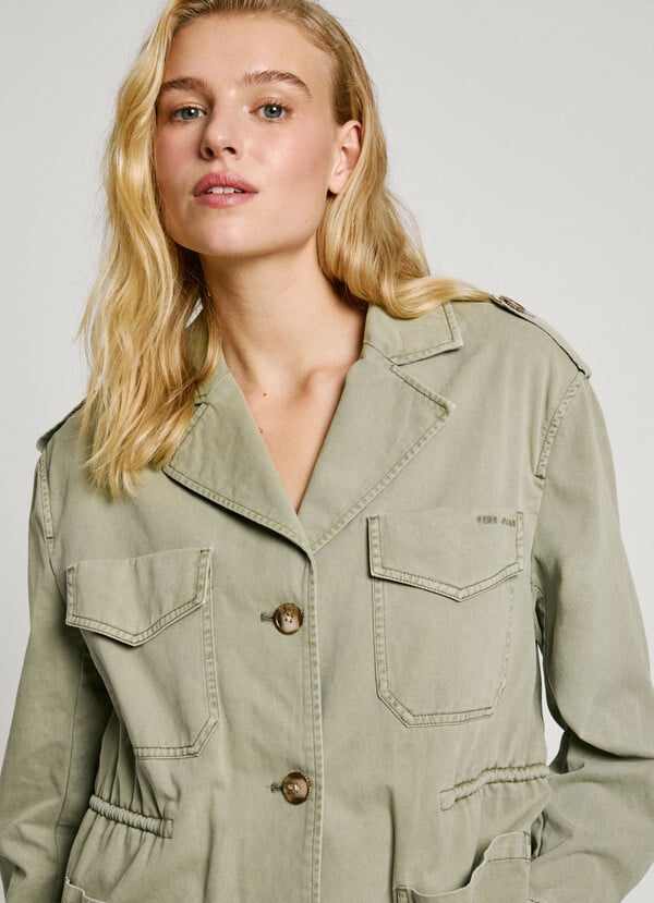 Pepe Jeans Chaqueta Bolsillos Parche