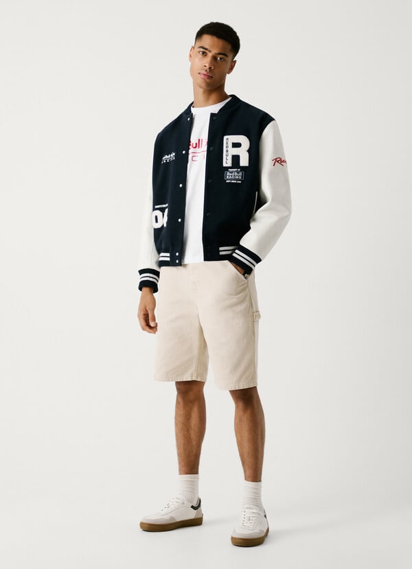 Pepe Jeans Chaqueta Bomber Tipo Varsity