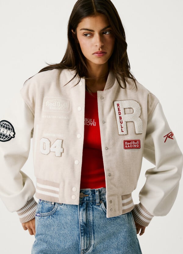 Pepe Jeans chaqueta bomber tipo varsity