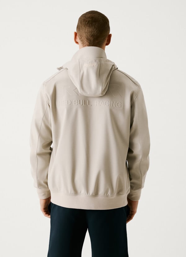 Pepe Jeans Chaqueta Capucha Con Logo En Relieve