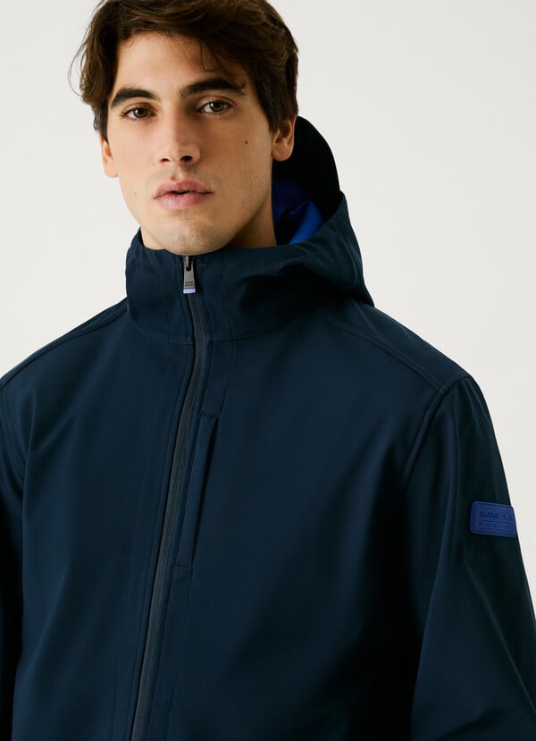 Pepe Jeans Chaqueta Capucha Con Logo En Relieve