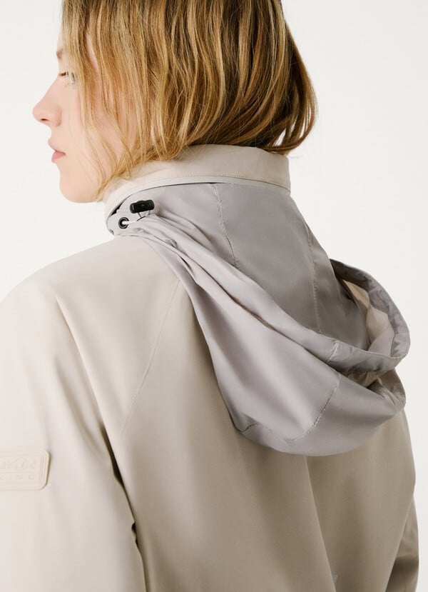 Pepe Jeans Chaqueta Con Capucha Plegable