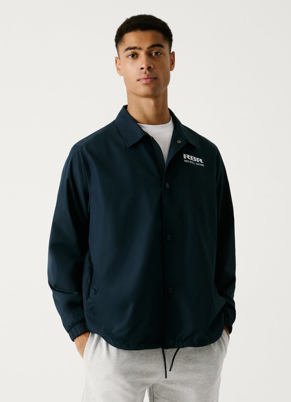 Pepe Jeans chaqueta con espalda estampada