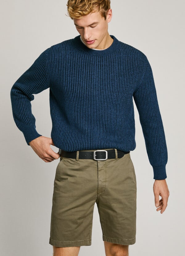 Pepe Jeans Cinturón Piel Logo En Relieve