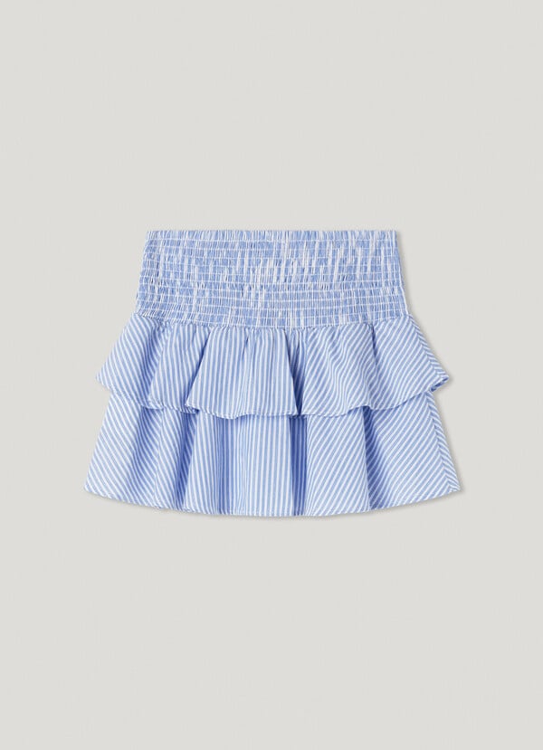 Pepe Jeans Falda Corta De Rayas