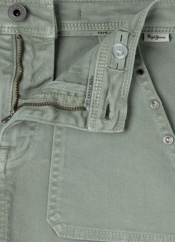 Pepe Jeans Falda Corta De Sarga