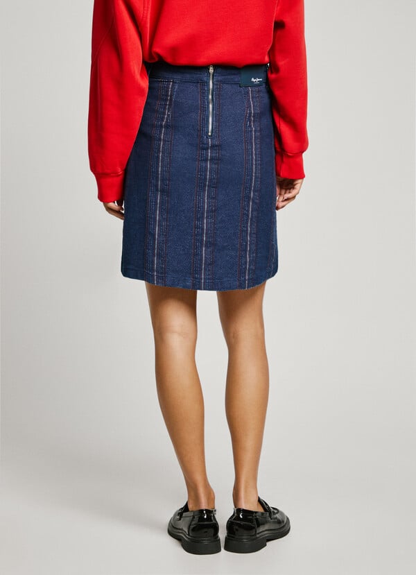 Pepe Jeans Falda Corta Denim Fit Regular