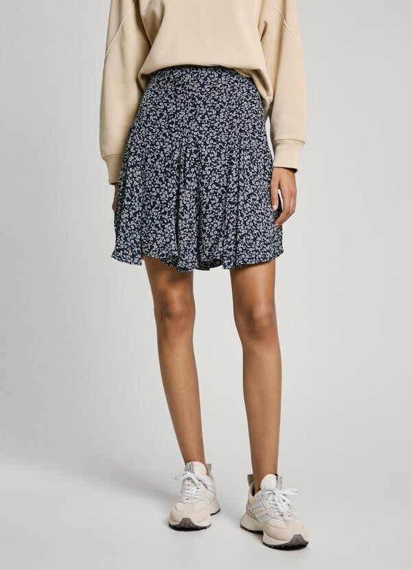 Pepe Jeans Falda Corta Estampado Floral