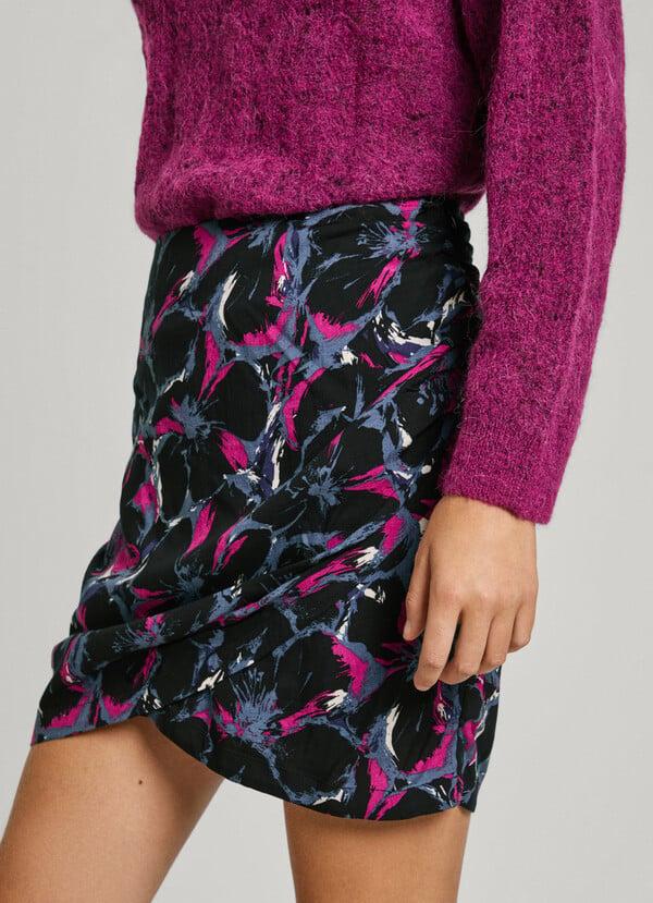 Pepe Jeans Falda Corta Estampado Floral
