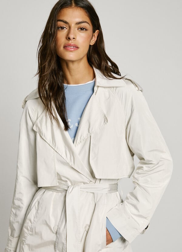 Pepe Jeans Gabardina Resistente Al Agua