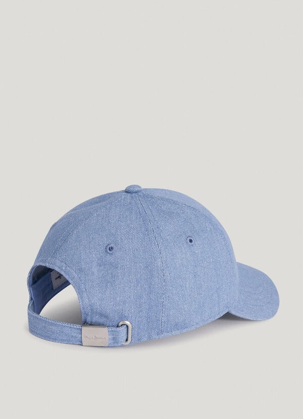 Pepe Jeans Gorra Denim Con Logo Bordado
