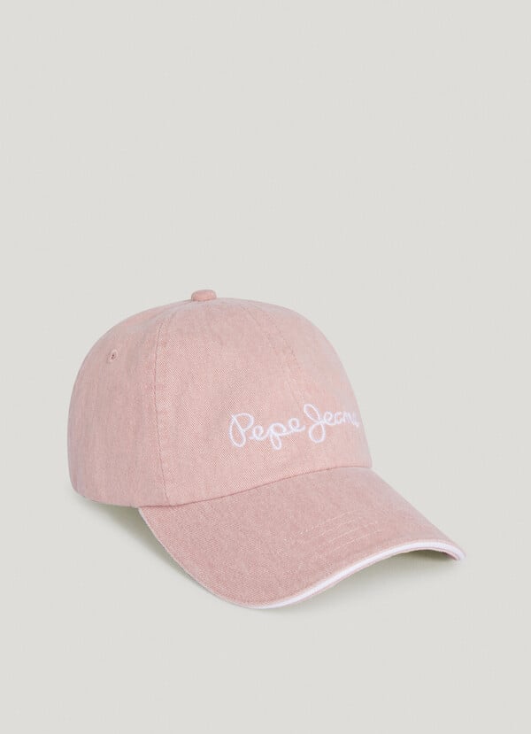 Pepe Jeans Gorra Denim Con Logo Bordado