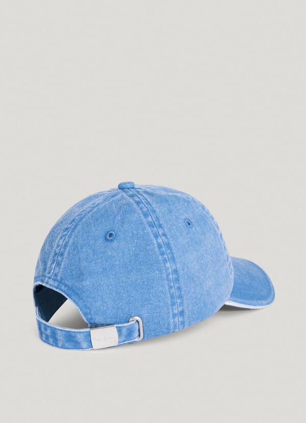 Pepe Jeans Gorra Denim Con Logo Bordado