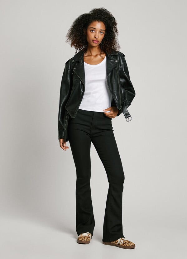 Pepe Jeans jeans fit flare y tiro alto
