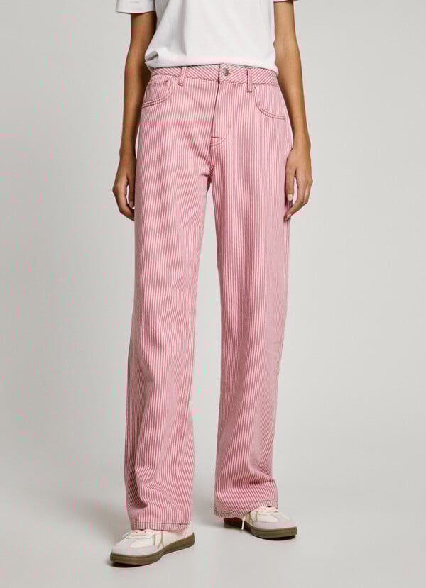 Pepe Jeans Jeans Fit Loose Y Tiro Alto