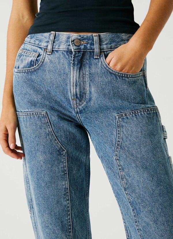 Pepe Jeans Jeans Fit Loose Y Tiro Alto