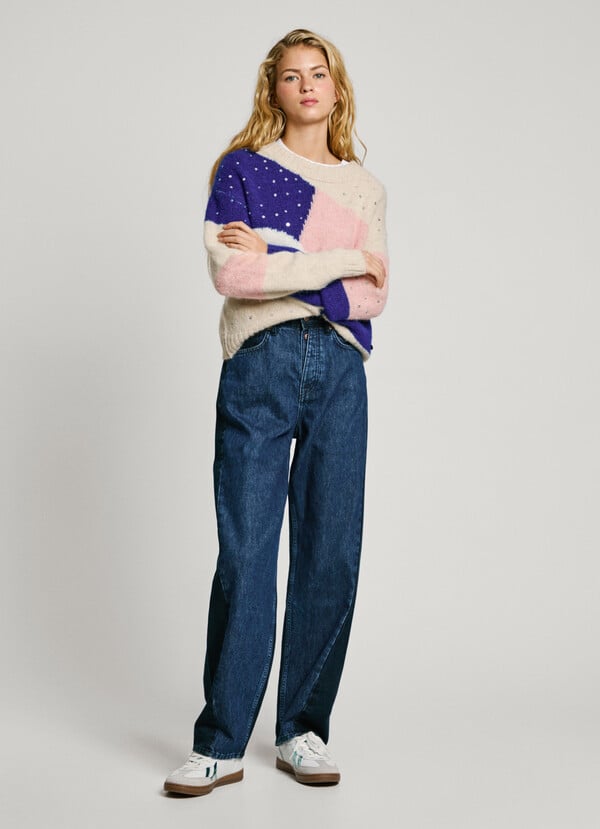 Pepe Jeans jeans fit loose y tiro alto - mix