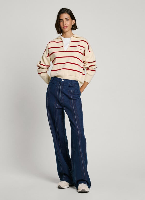 Pepe Jeans jeans fit loose y tiro alto