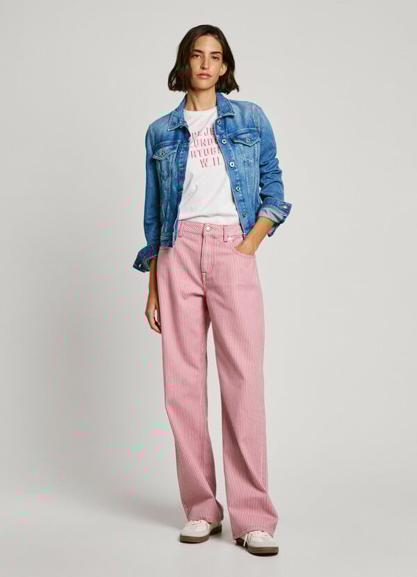 Pepe Jeans jeans fit loose y tiro alto