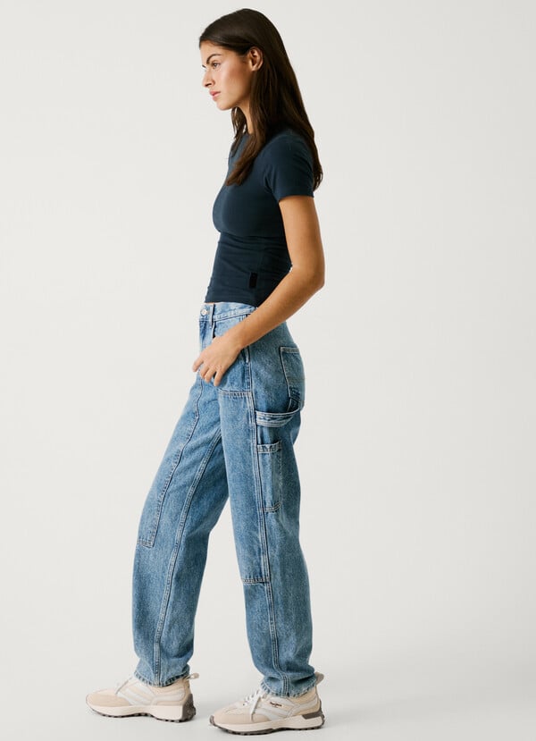 Pepe Jeans jeans fit loose y tiro alto