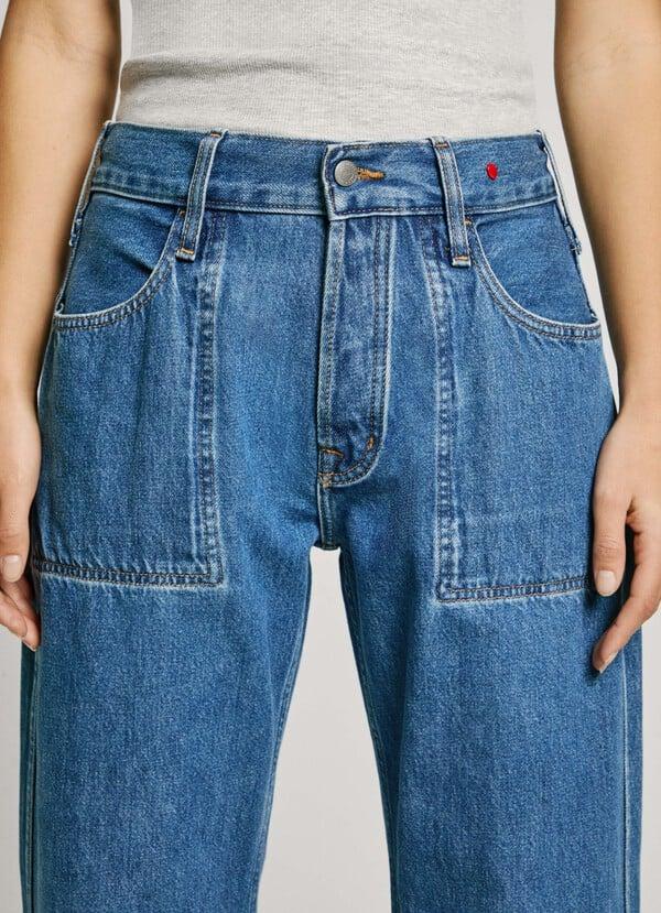 Pepe Jeans Jeans Fit Loose Y Tiro Bajo