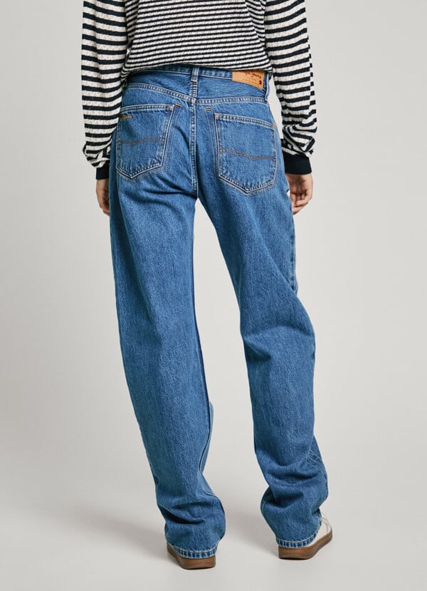 Pepe Jeans Jeans Fit Loose Y Tiro Bajo