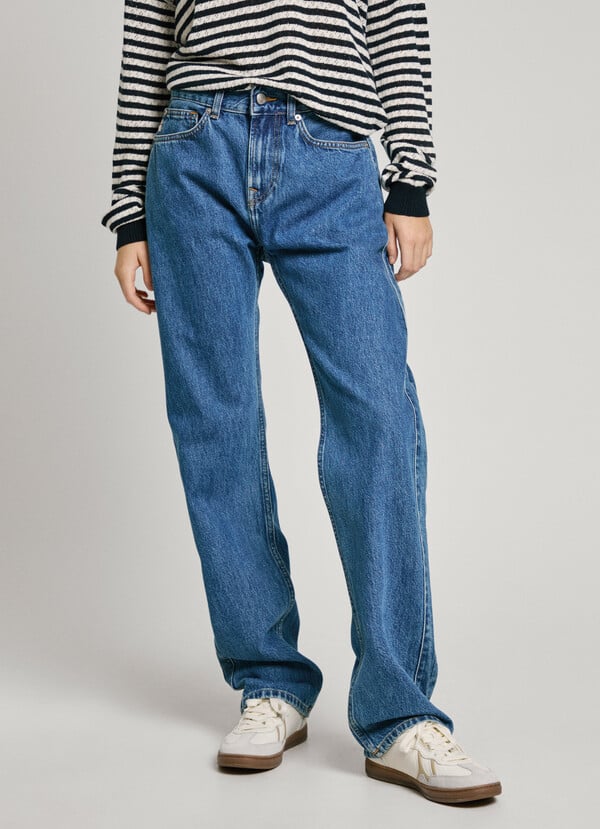 Pepe Jeans Jeans Fit Loose Y Tiro Bajo