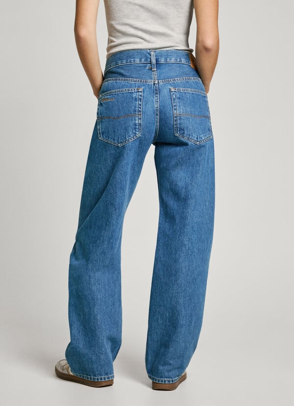 Pepe Jeans Jeans Fit Loose Y Tiro Bajo