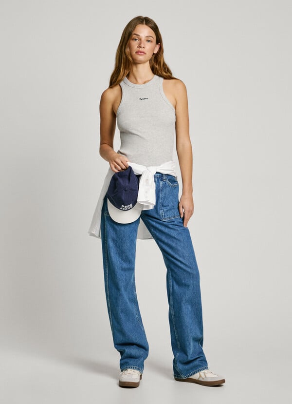 Pepe Jeans jeans fit loose y tiro bajo