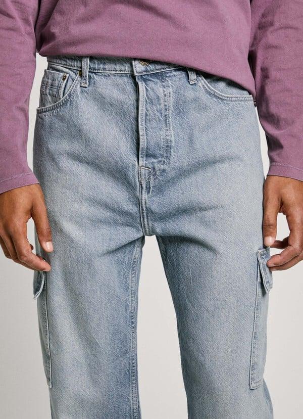 Pepe Jeans Jeans Fit Loose Y Tiro Caído