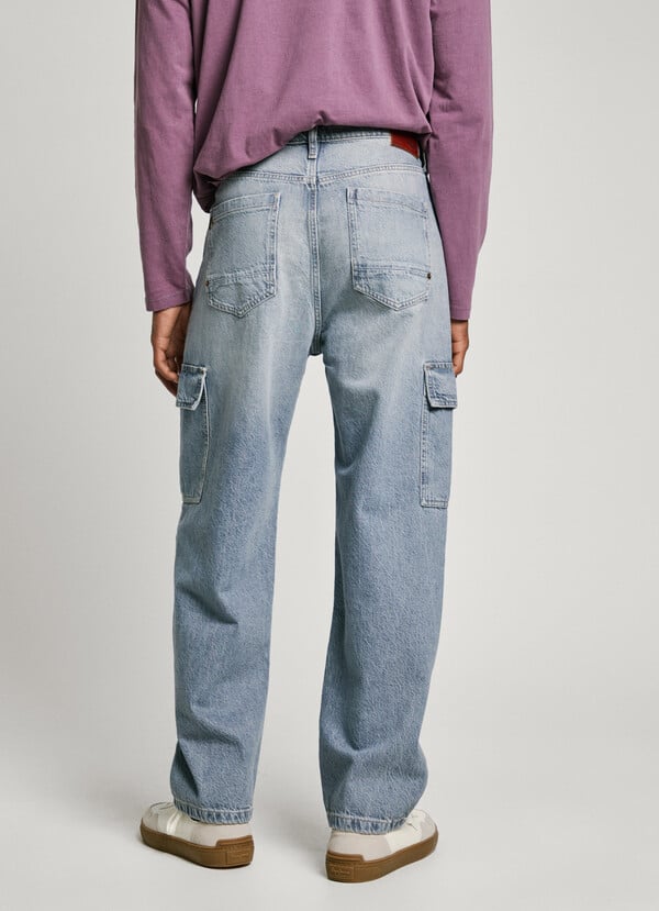 Pepe Jeans Jeans Fit Loose Y Tiro Caído