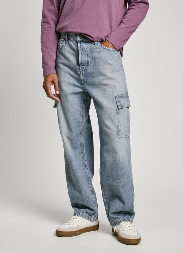 Pepe Jeans Jeans Fit Loose Y Tiro Caído