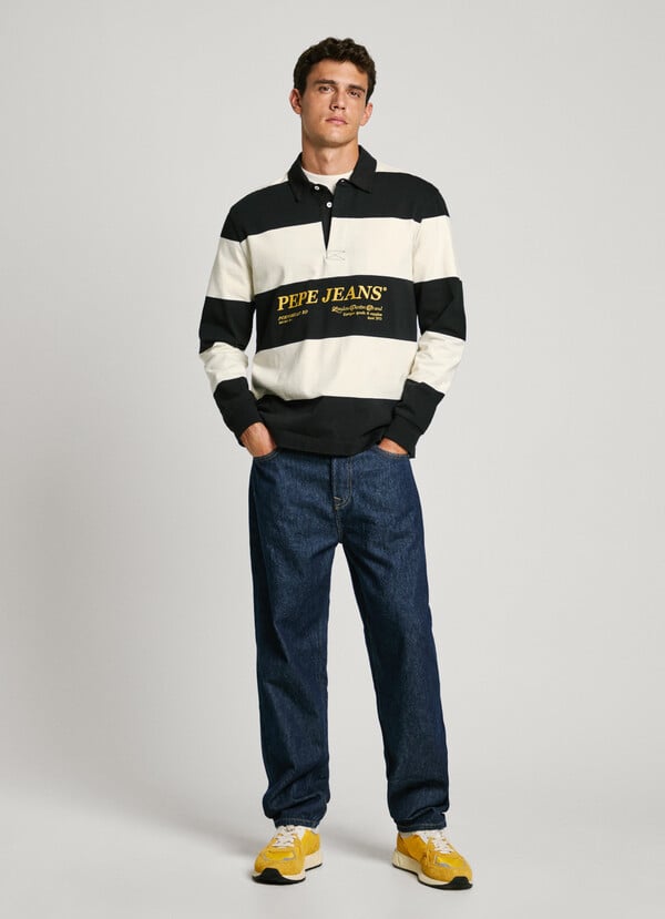 Pepe Jeans jeans fit loose y tiro caído - raw