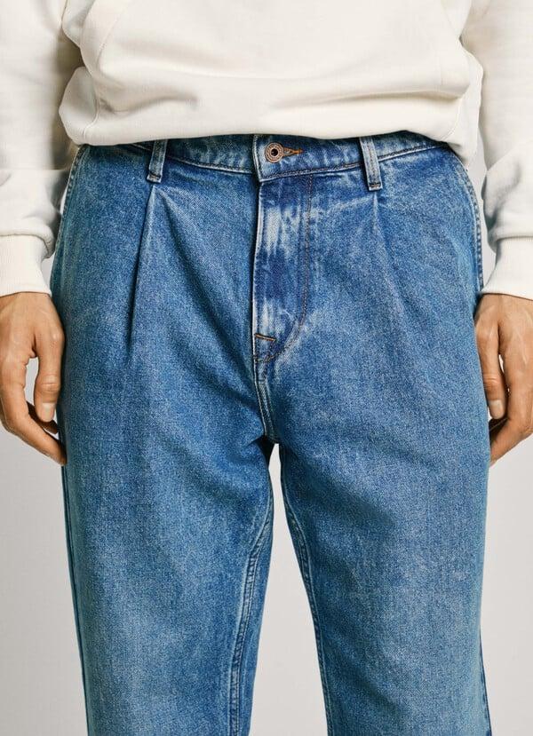 Pepe Jeans Jeans Fit Loose Y Tiro Caído - Yale