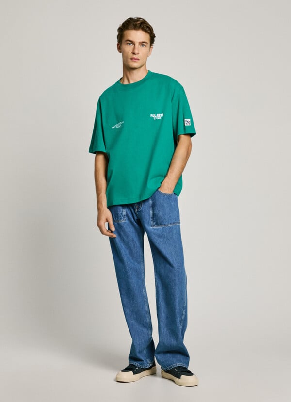 Pepe Jeans jeans fit loose y tiro regular - reverse