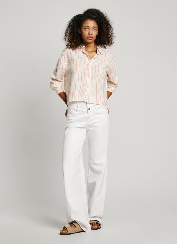 Pepe Jeans jeans fit recto y tiro alto