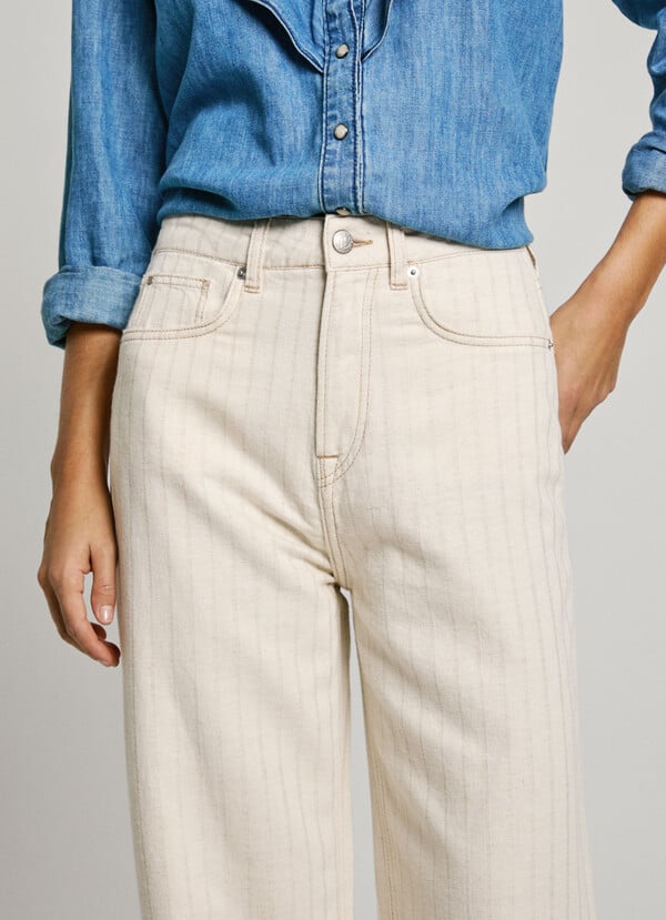 Pepe Jeans Jeans Fit Recto Y Tiro Alto