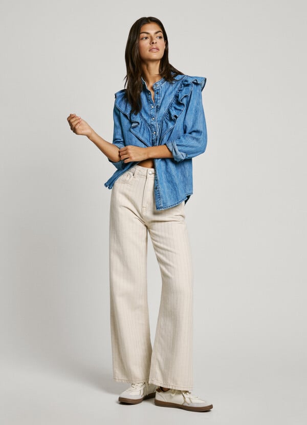 Pepe Jeans Jeans Fit Recto Y Tiro Alto