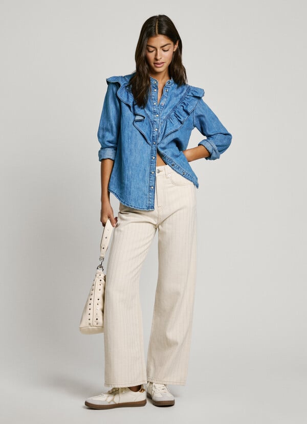 Pepe Jeans jeans fit recto y tiro alto