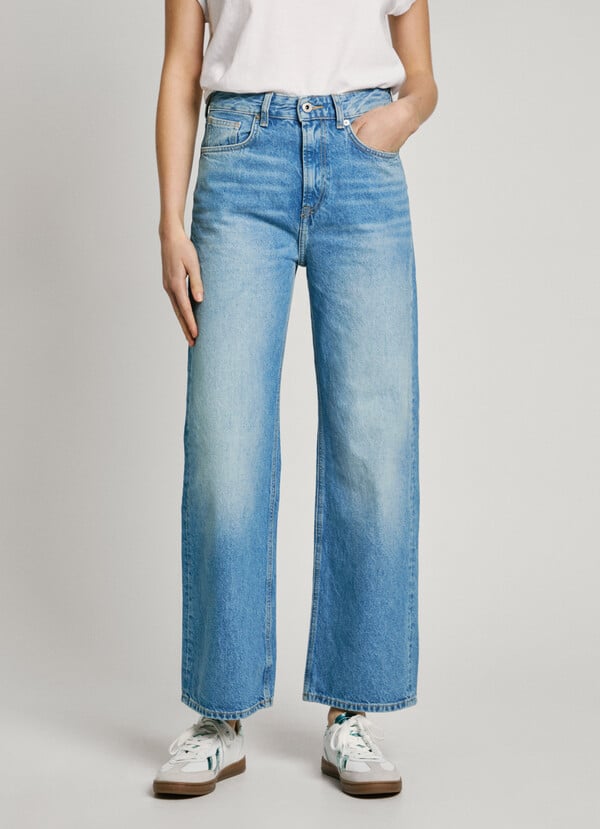 Pepe Jeans Jeans Fit Recto Y Tiro Alto - Lexa