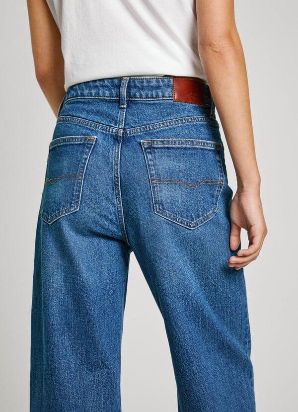 Pepe Jeans Jeans Fit Recto Y Tiro Alto - Lexa