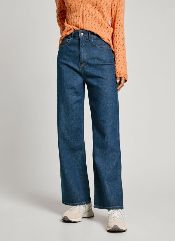 Pepe Jeans Jeans Fit Recto Y Tiro Alto - Lexa