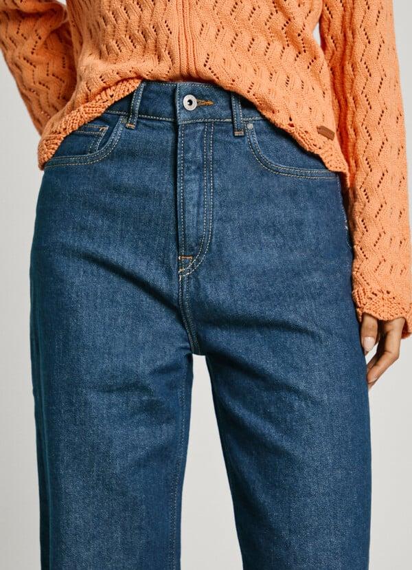 Pepe Jeans Jeans Fit Recto Y Tiro Alto - Lexa